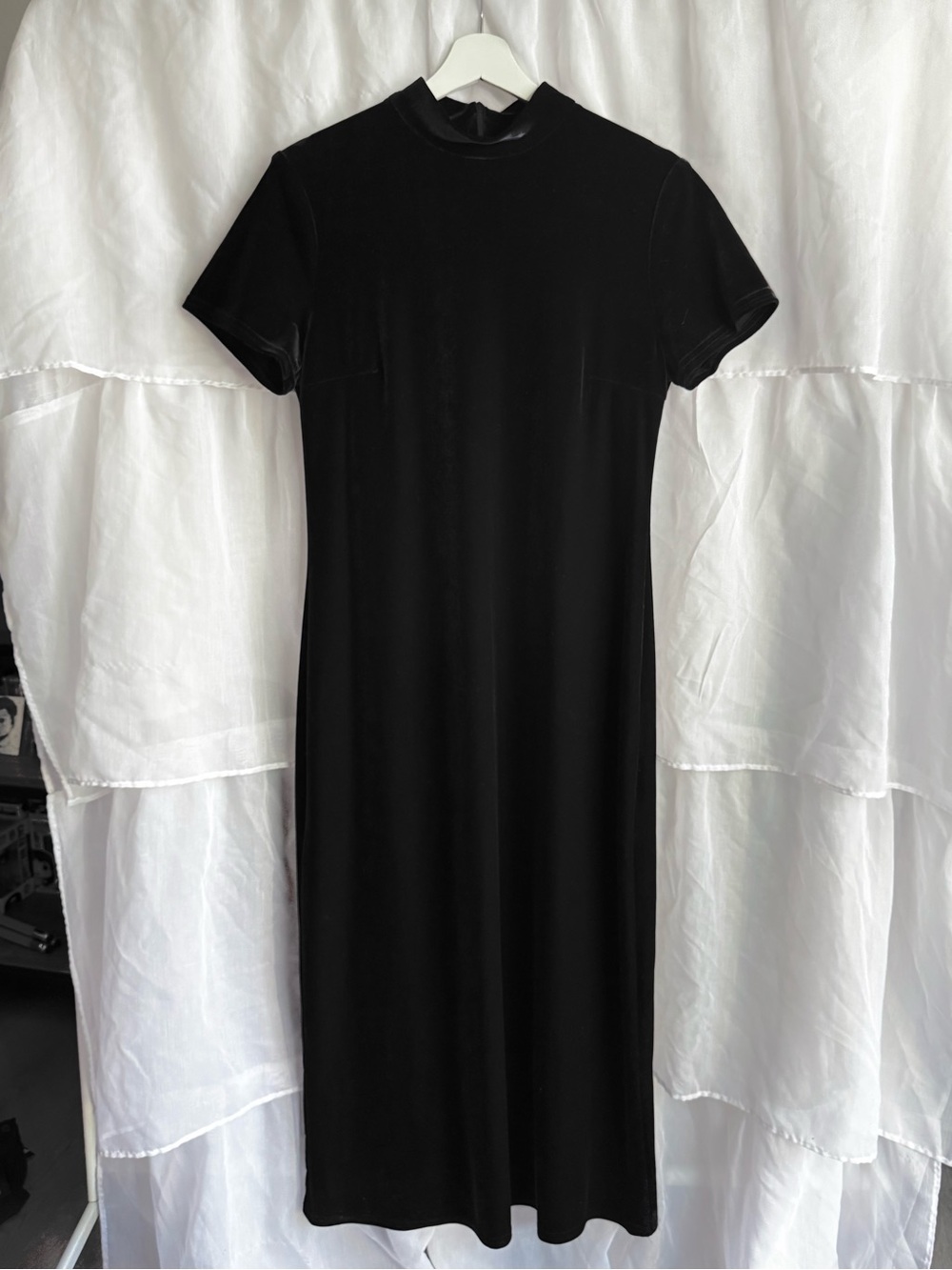 Y2K Vintage Velour Dress